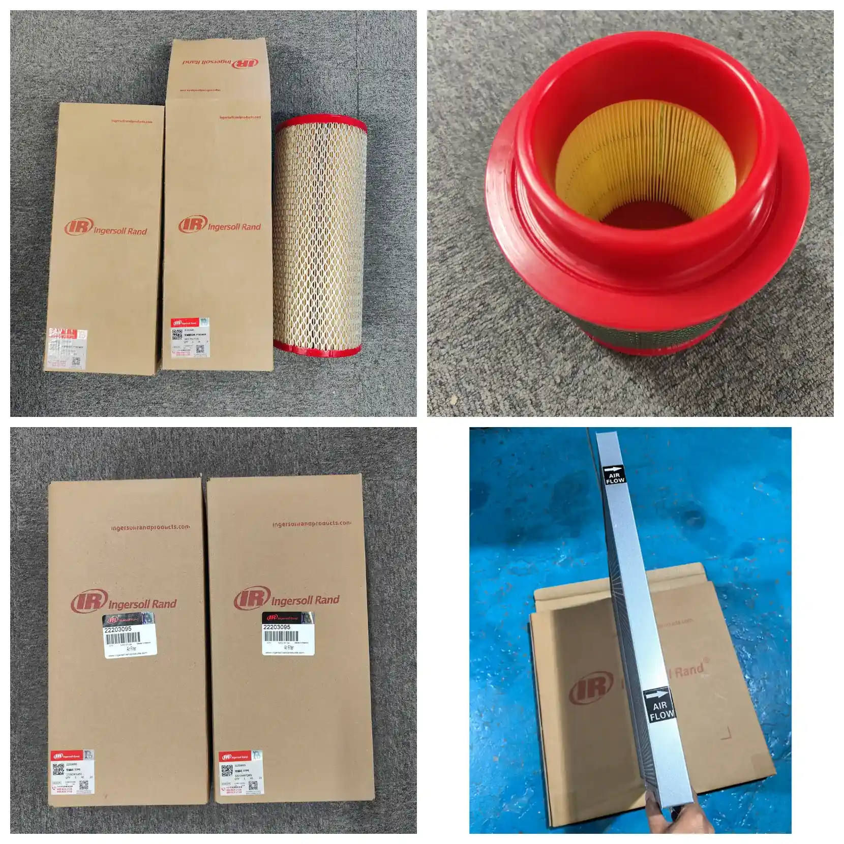Ingersoll Rand 54672530 Air Filter Element | N55/N75 Screw Compressor Intake Filter